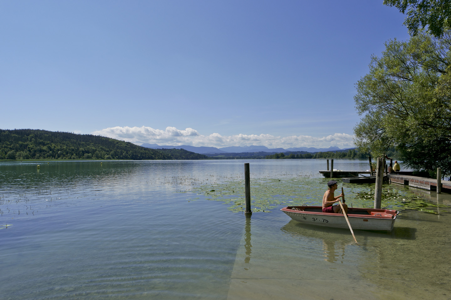 Tachinger See am Tenglinger Strandbad